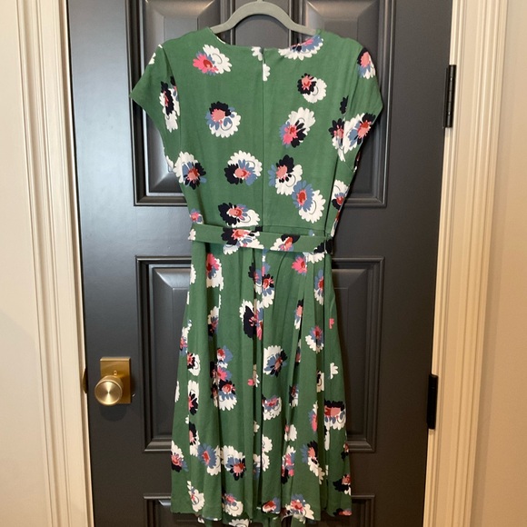 Boden Floral Green Dress size 10 - Picture 2 of 5